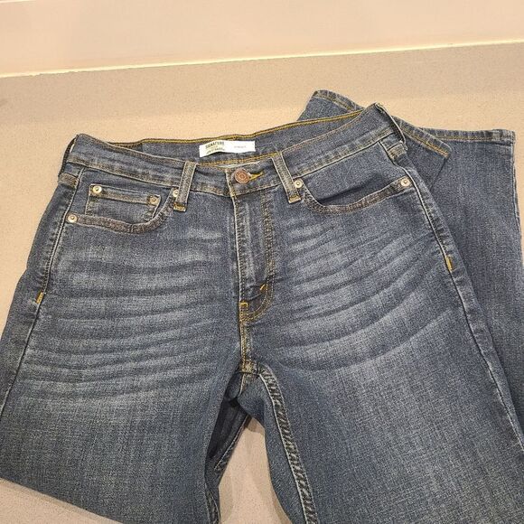 Levi Strauss Signature Blue Denim Jeans - Picture 2 of 7